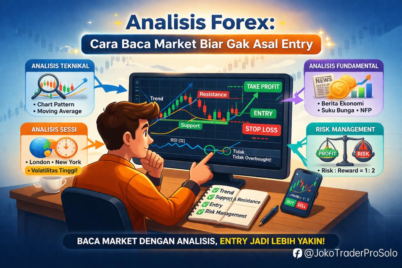 Analisis Forex: Cara Baca Market Biar Gak Asal Entry