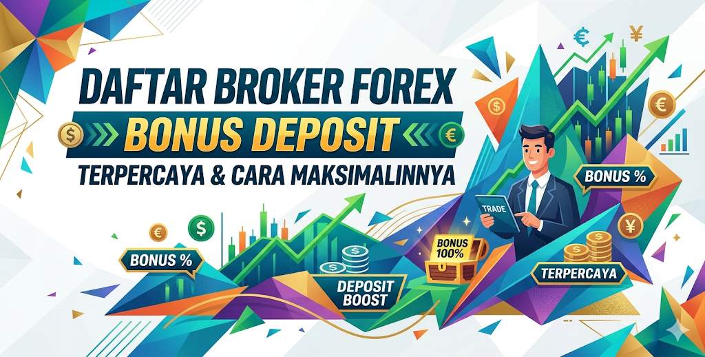 Daftar Broker Forex Bonus Deposit Terpercaya & Cara Maksimalinnya