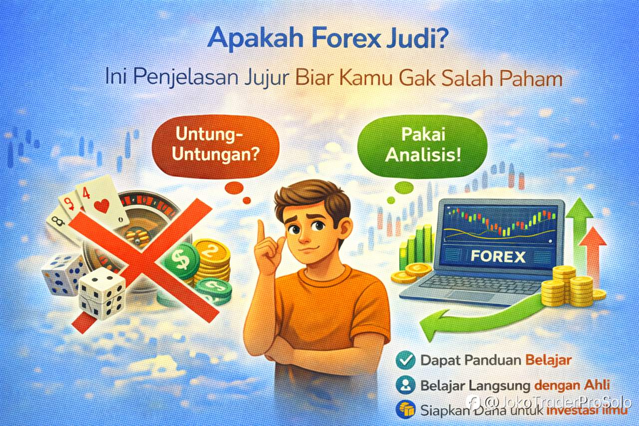 Apakah Forex Judi? Ini Penjelasan Jujur Biar Kamu Gak Salah Paham