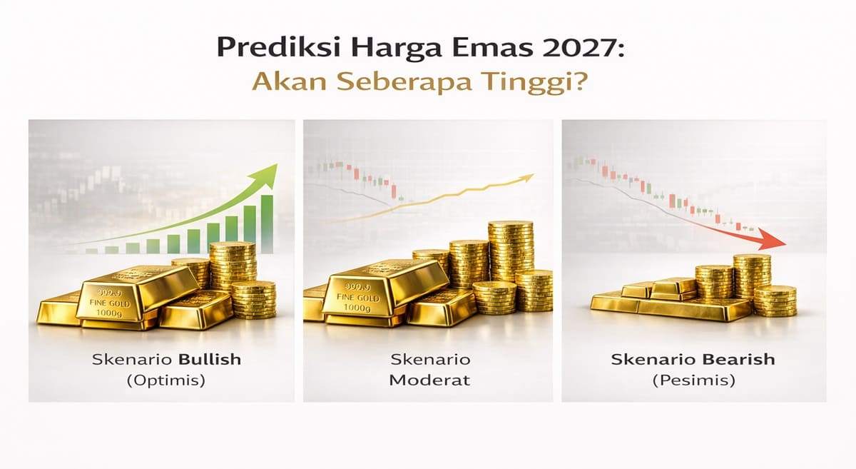 EFEK DE-DOLLARISASI DAN KRISIS GLOBAL: PREDIKSI HARGA EMAS 2027 YANG WAJIB KAMU TAHU