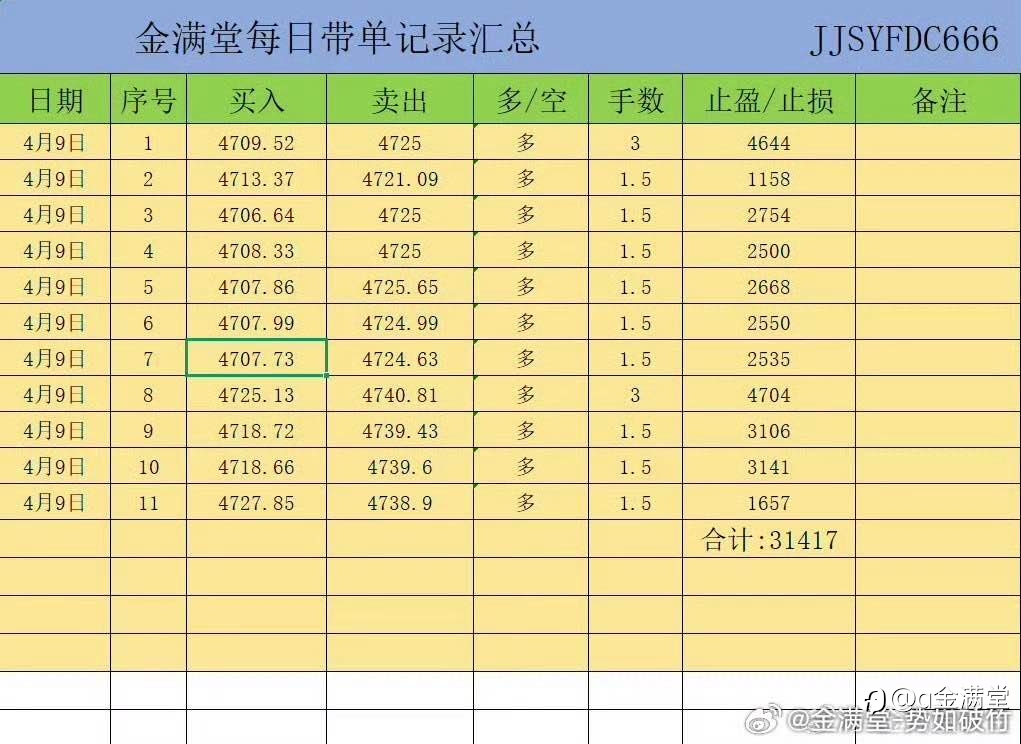 4月 9日总结复盘