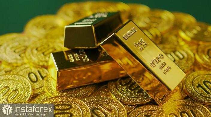 XAU/USD. Analisis dan Proyeksi Harga