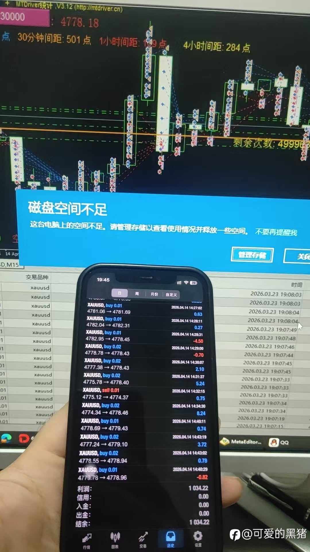 数据测试持续中 一定要有耐心你们的模拟账户在哪里