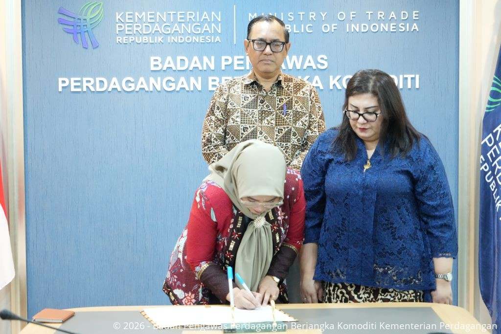 Serah Terima Jabatan Pimpinan Tinggi Pratama di Lingkungan Bappebti