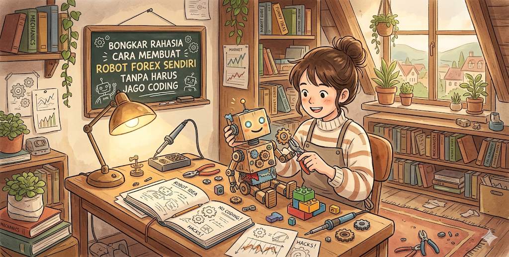 Bongkar Rahasia Cara Membuat Robot Forex Sendiri Tanpa Harus Jago Coding