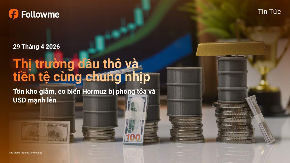 Thị trường dầu thô và tiền tệ cùng chung nhịp: Tồn kho giảm, eo biển Hormuz bị phong tỏa và USD mạnh lên