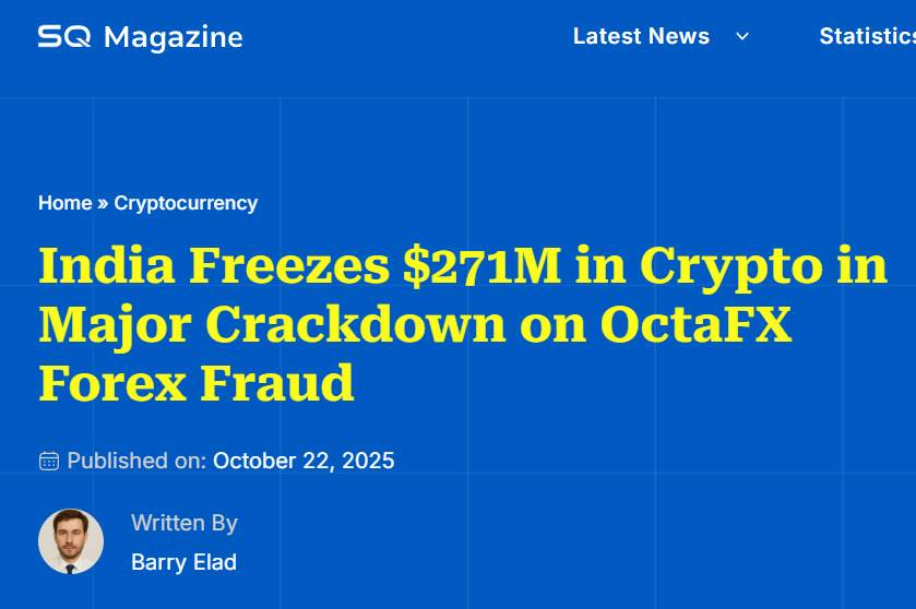 Skandal $271 Juta: Bos Besar OctaFX Diciduk Otoritas Spanyol!