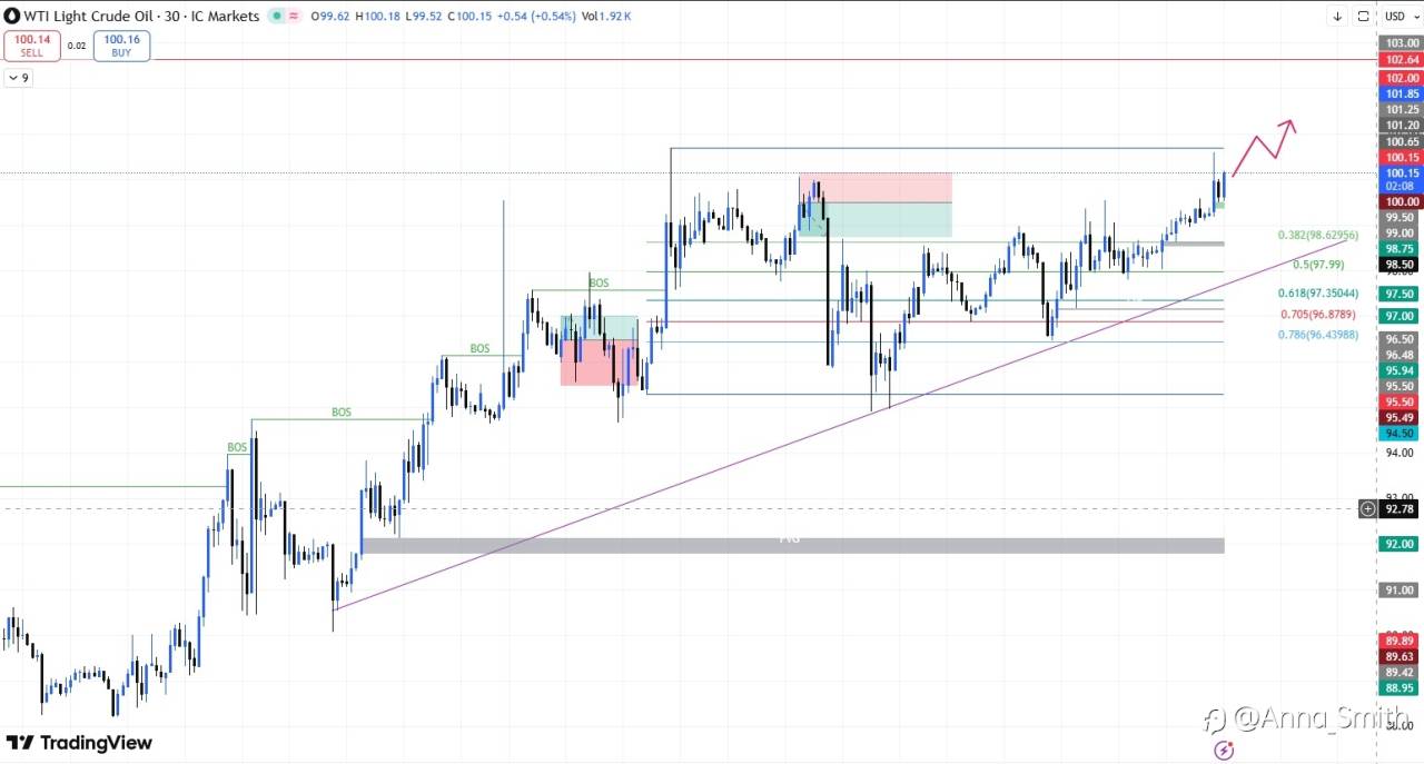 Crude Oil Bulls Charging – Is $101 the Next Stop