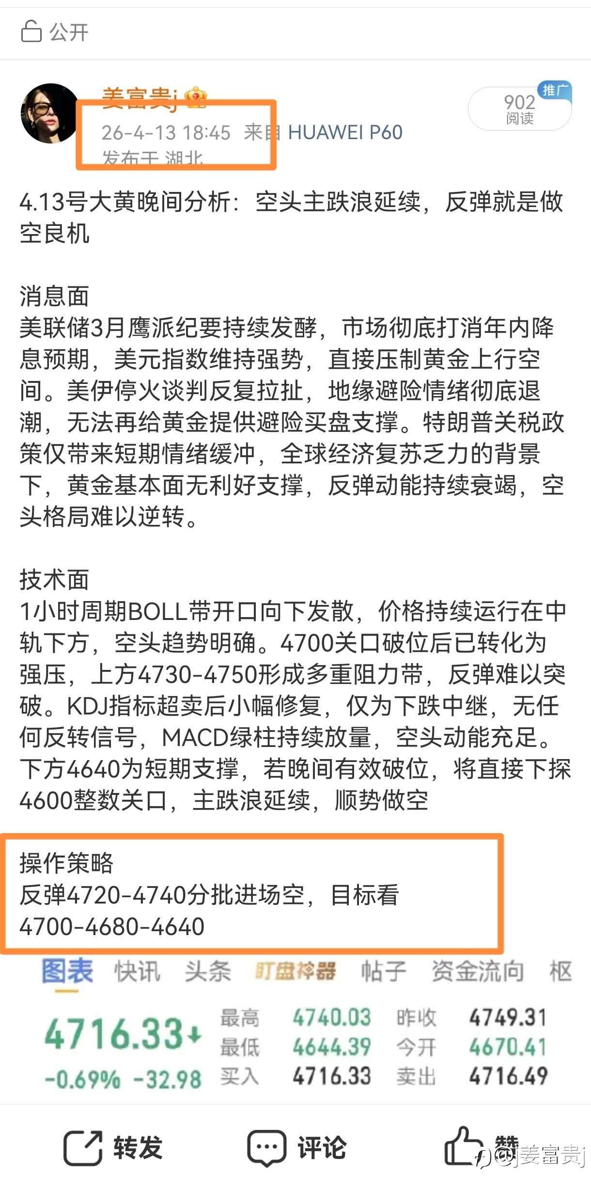 主跌浪顺势吃肉