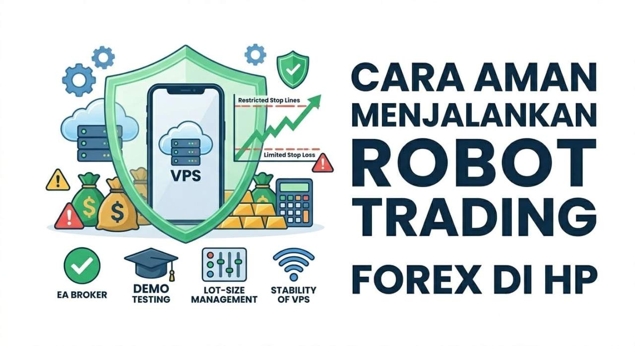 CARA PASANG EA ROBOT TRADING FOREX DI HP GRATIS DAN LEGAL PAKAI MT4