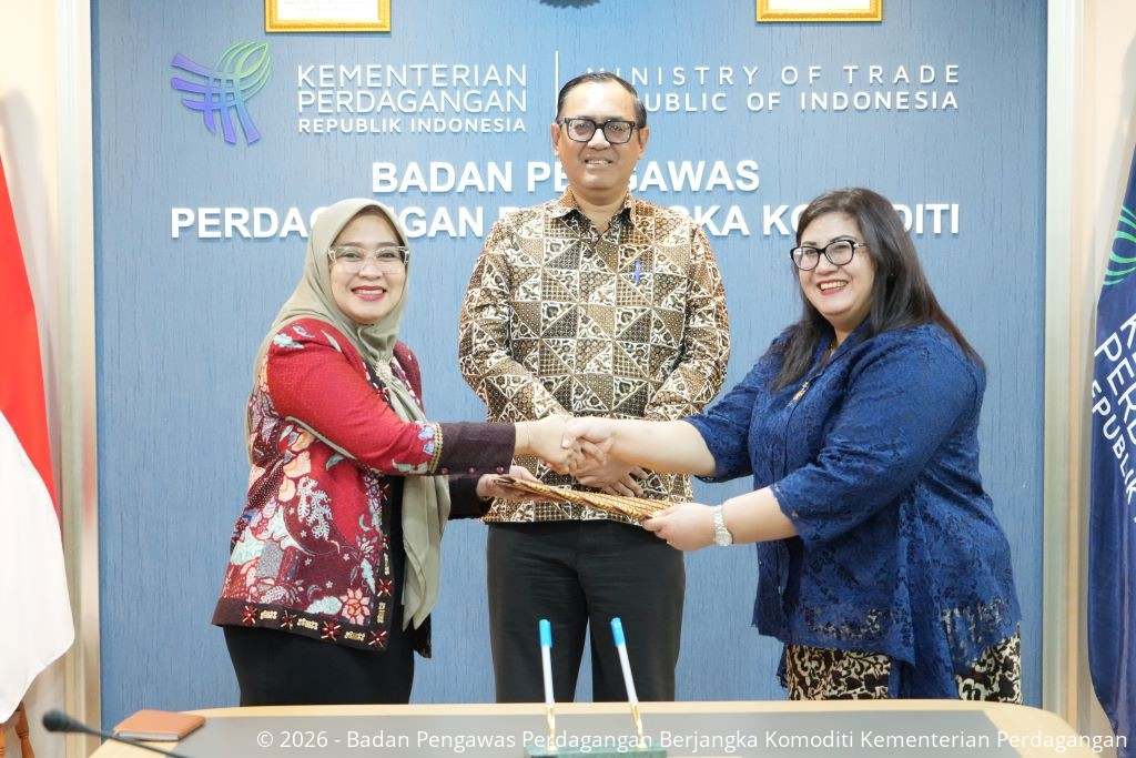 Serah Terima Jabatan Pimpinan Tinggi Pratama di Lingkungan Bappebti