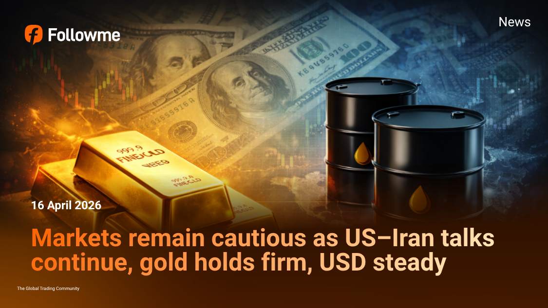 Markets remain cautious as US–Iran talks continue, gold holds firm, USD steady