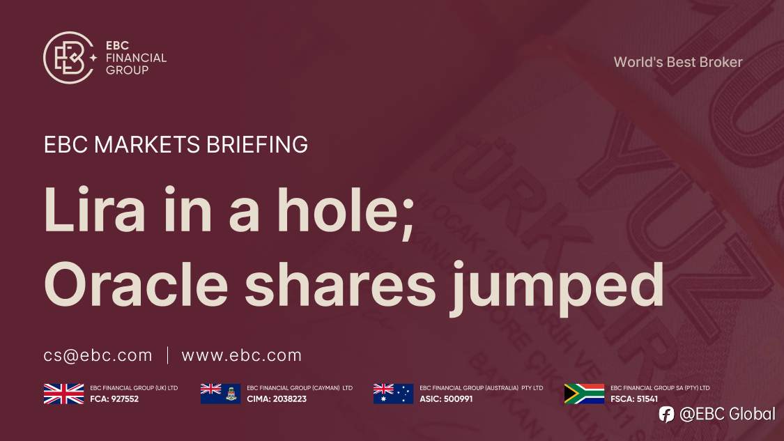 EBC Markets Briefing | Lira in a hole; Oracle shares jumped