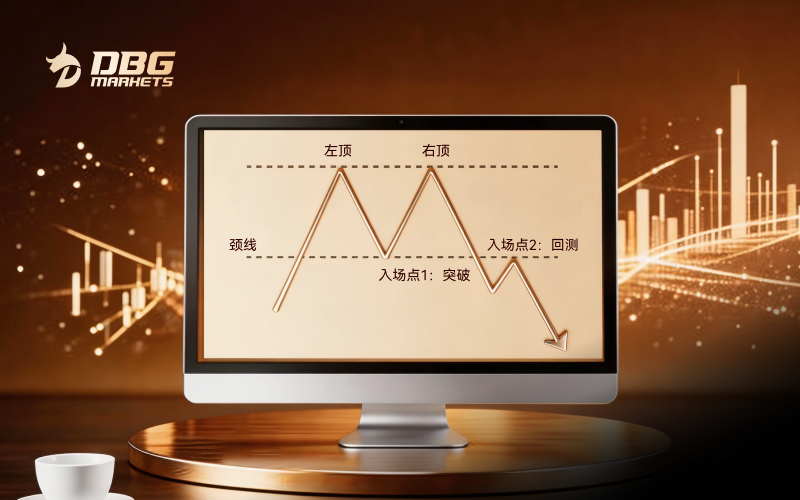DBG Markets | 识别顶部:如何掌握双顶反转形态