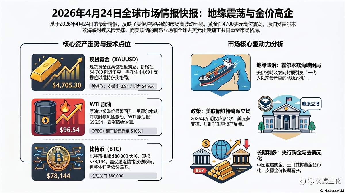 深度 | 黄金$4705多空博弈：Q1矿业财报揭示三重矛盾，多头逻辑还能撑多久？
