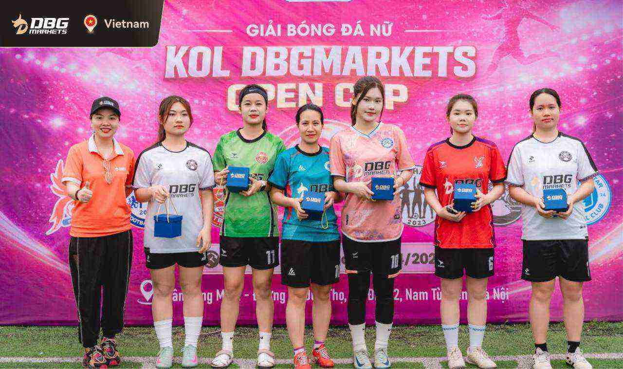 DBG Markets 首届KOL女子足球公开赛圆满收官