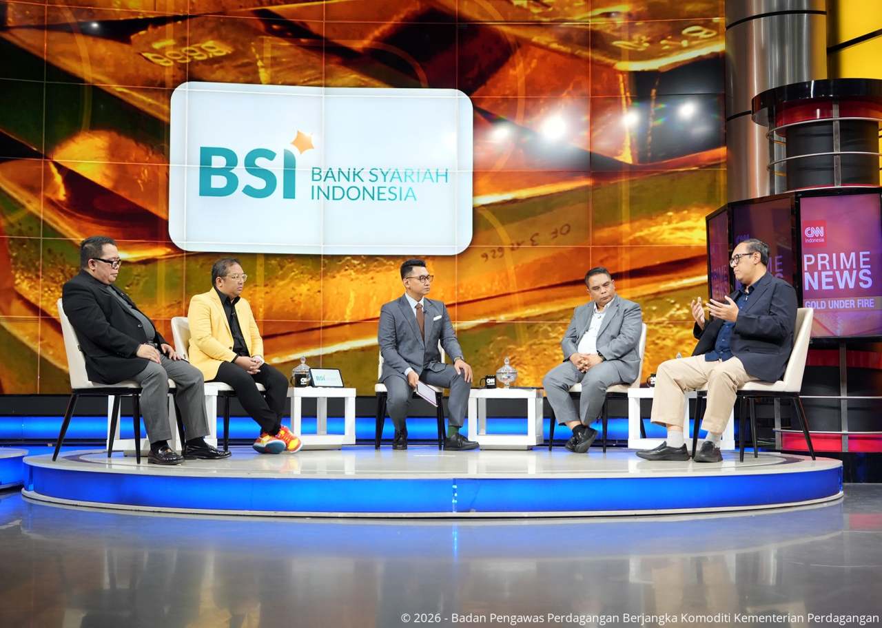 Bappebti dalam Live Dialogue CNN Indonesia Prime News Gold Edition