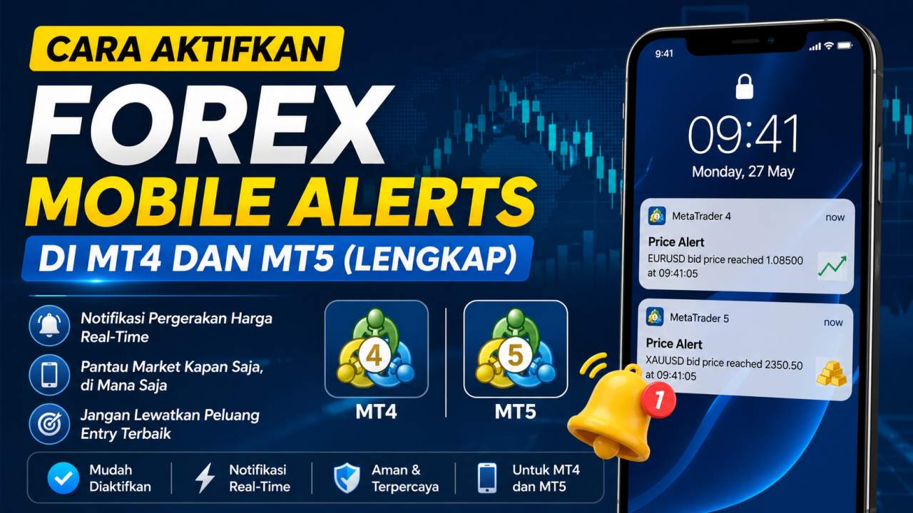 Cara Aktifkan Forex Mobile Alerts di MT4 dan MT5 (Lengkap)