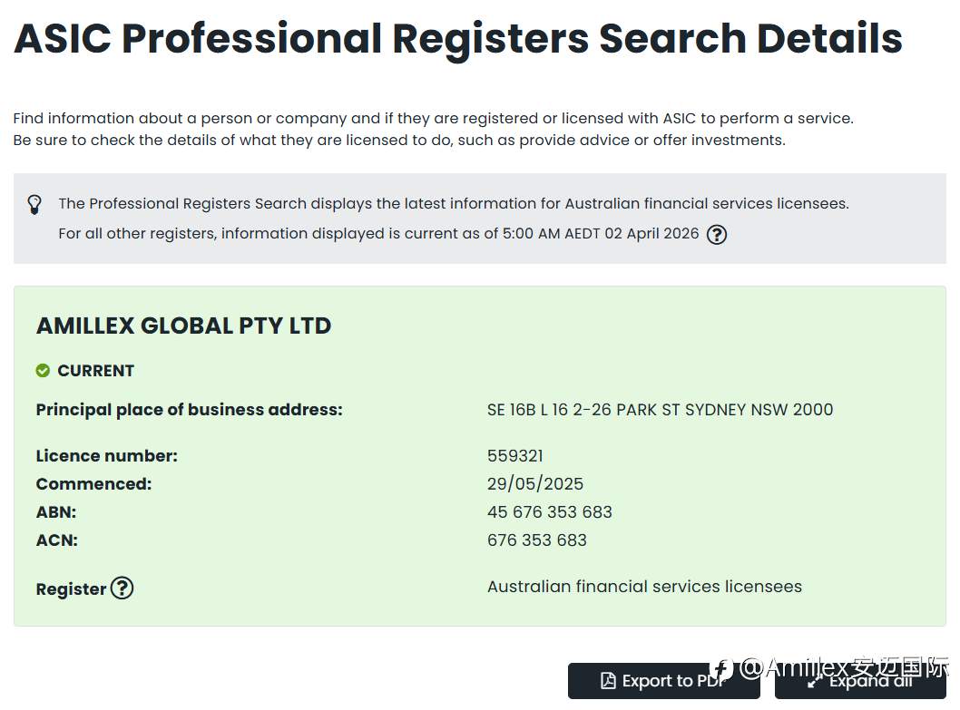 洞察全球金融监管的底层逻辑：如何通过 AFSL 牌照验证 Amillex 安迈国际的真实实力