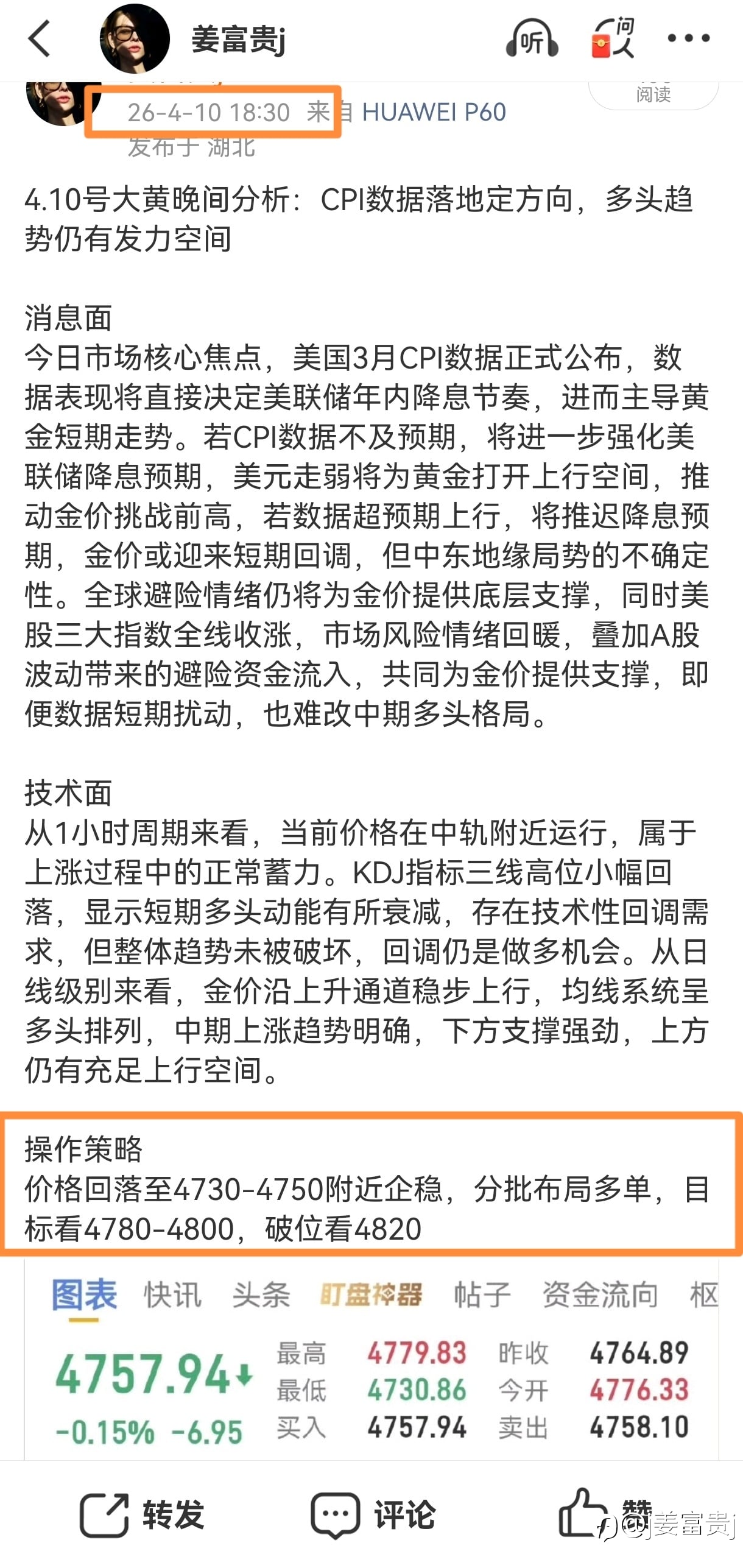 多头趋势就是稳