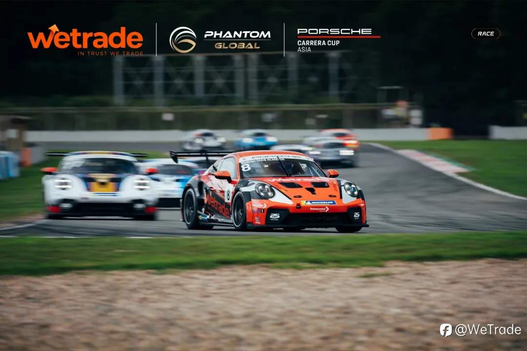 WeTrade始终领先！8号赛车两登PCCA领奖台，剑指总冠军