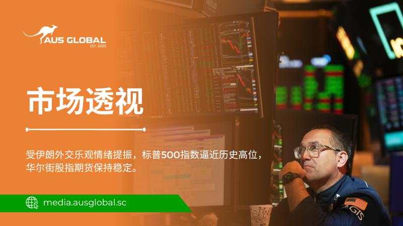 受伊朗外交进展提振，标普500指数逼近历史高点，华尔街期货持稳