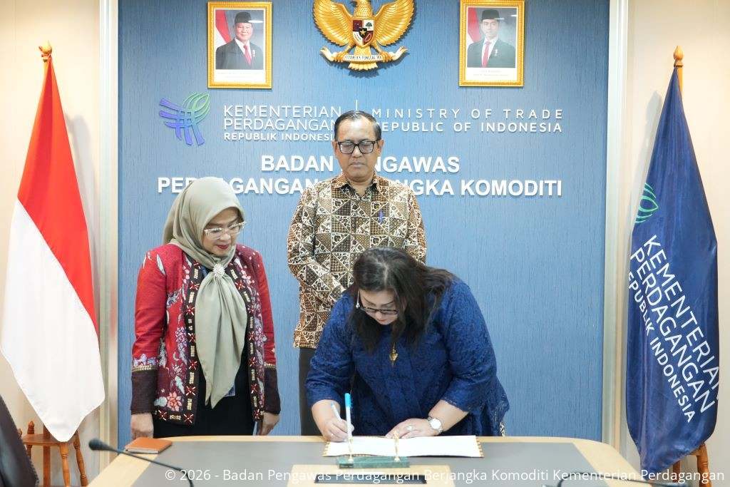 Serah Terima Jabatan Pimpinan Tinggi Pratama di Lingkungan Bappebti