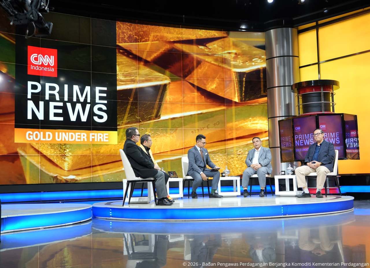 Bappebti dalam Live Dialogue CNN Indonesia Prime News Gold Edition