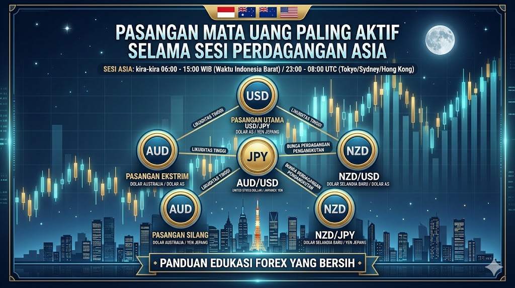 Jam Forex Sesi Asia, Waktu Terbaik Trading atau Justru Banyak Trap?
