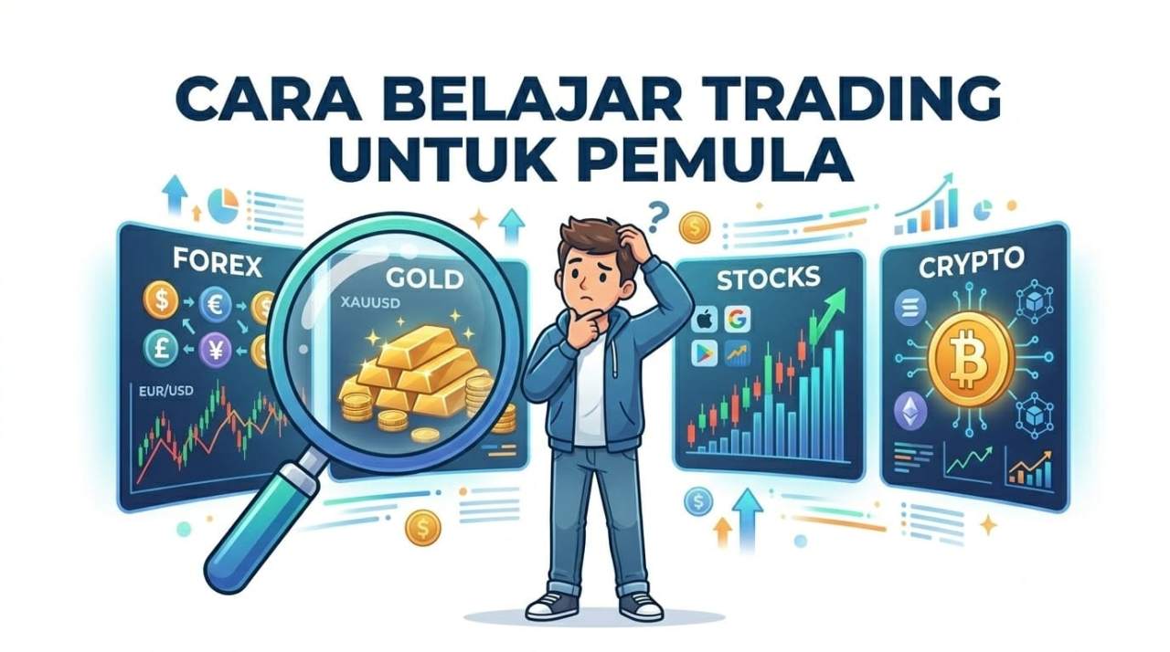 ANTI RUGI! 6 CARA BELAJAR TRADING UNTUK PEMULA AMAN TAPI MENGUNTUNGKAN BISA DI HP JUGA