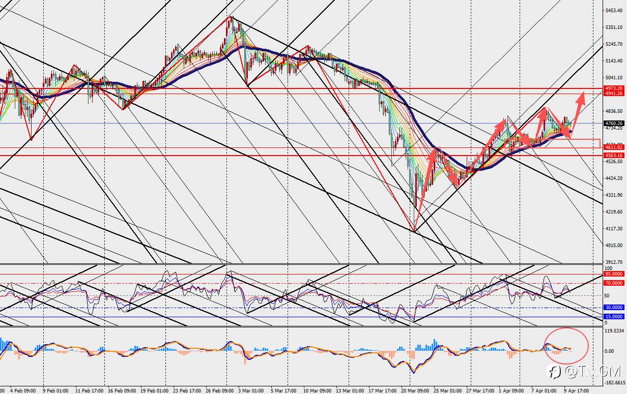TMGM：美伊停火协议岌岌可危，金价小幅反弹，CPI数据或成趋势转折点！