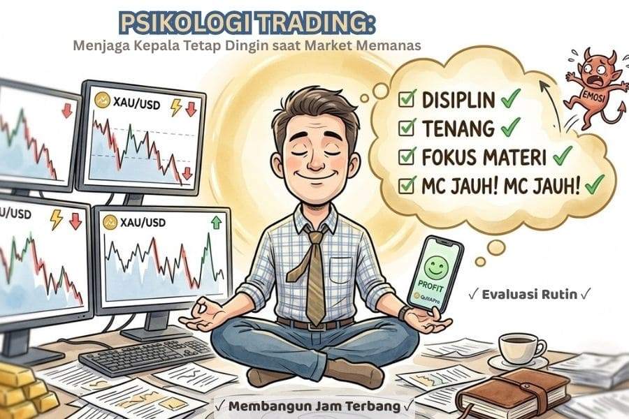 CARA BELAJAR TRADING UNTUK PEMULA: LANGKAH PRAKTIS KUASAI PASAR EMAS SAMPAI MAHIR