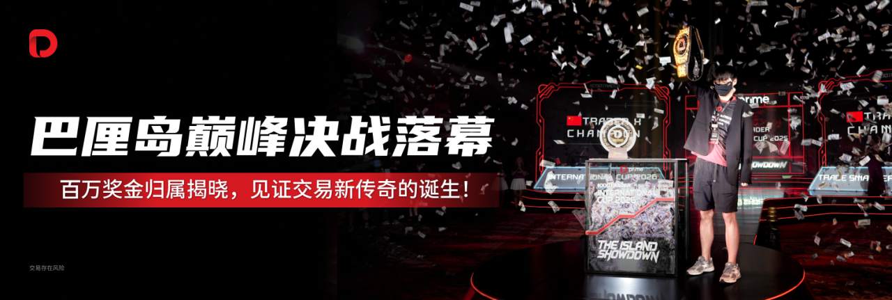 #DooTrader 海岛争霸赛圆满落幕： 中国选手成为五国交易王者，拿下 ¥1,000,000 冠军奖金！