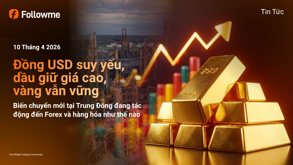 Đồng USD suy yếu, dầu giữ giá cao, vàng vẫn vững: Biến chuyển mới tại Trung Đông đang tác động đến Forex và hàng hóa như thế nào