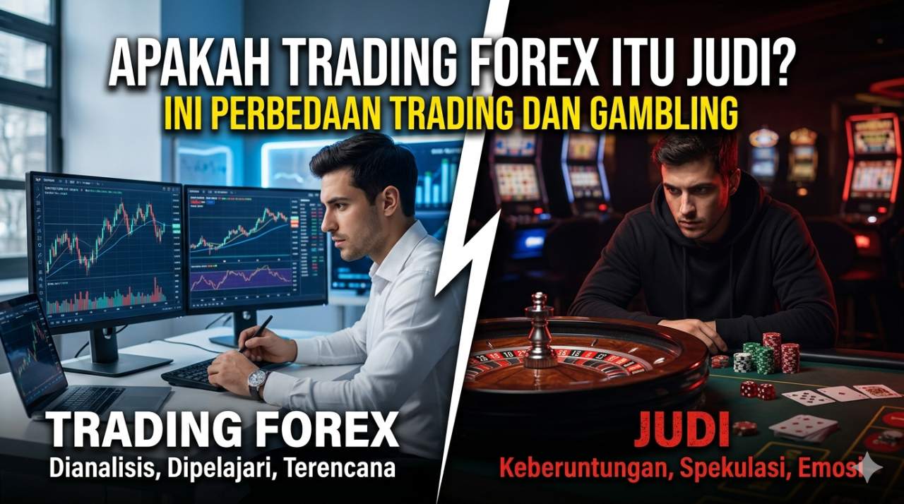 Apakah Trading Forex itu Judi? Ini Perbedaan Trading dan Gambling