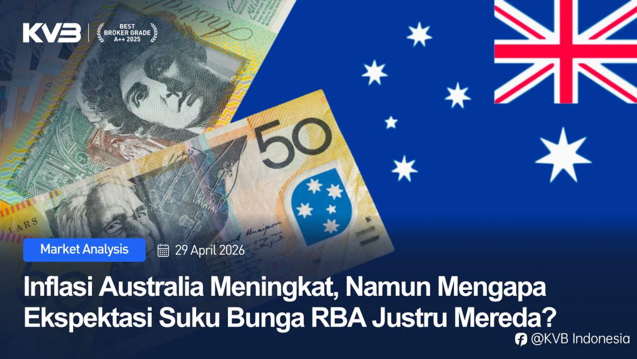 Inflasi Australia Meningkat, Namun Mengapa Ekspektasi Suku Bunga RBA Justru Mereda?