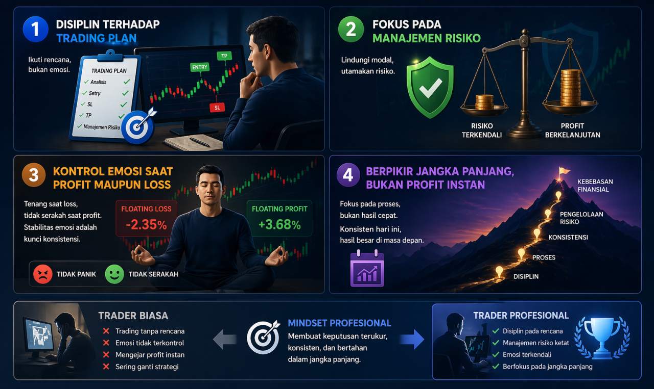 Mindset Trader Profesional dalam Dunia Trading Forex - Followme