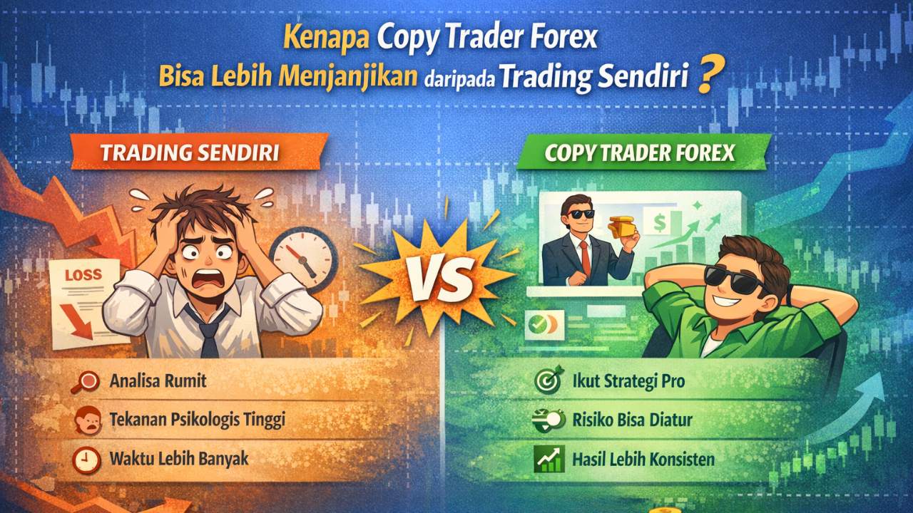 Kenapa Copy Trader Forex Bisa Lebih Menjanjikan daripada Trading Sendiri?