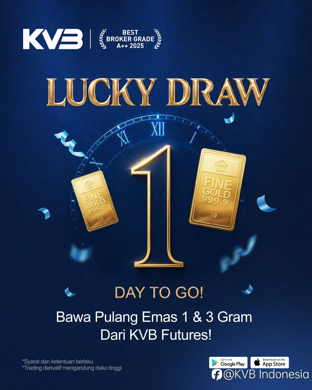 1 Hari Lagi untuk Ikutan Lucky Draw! 🎁🎊
