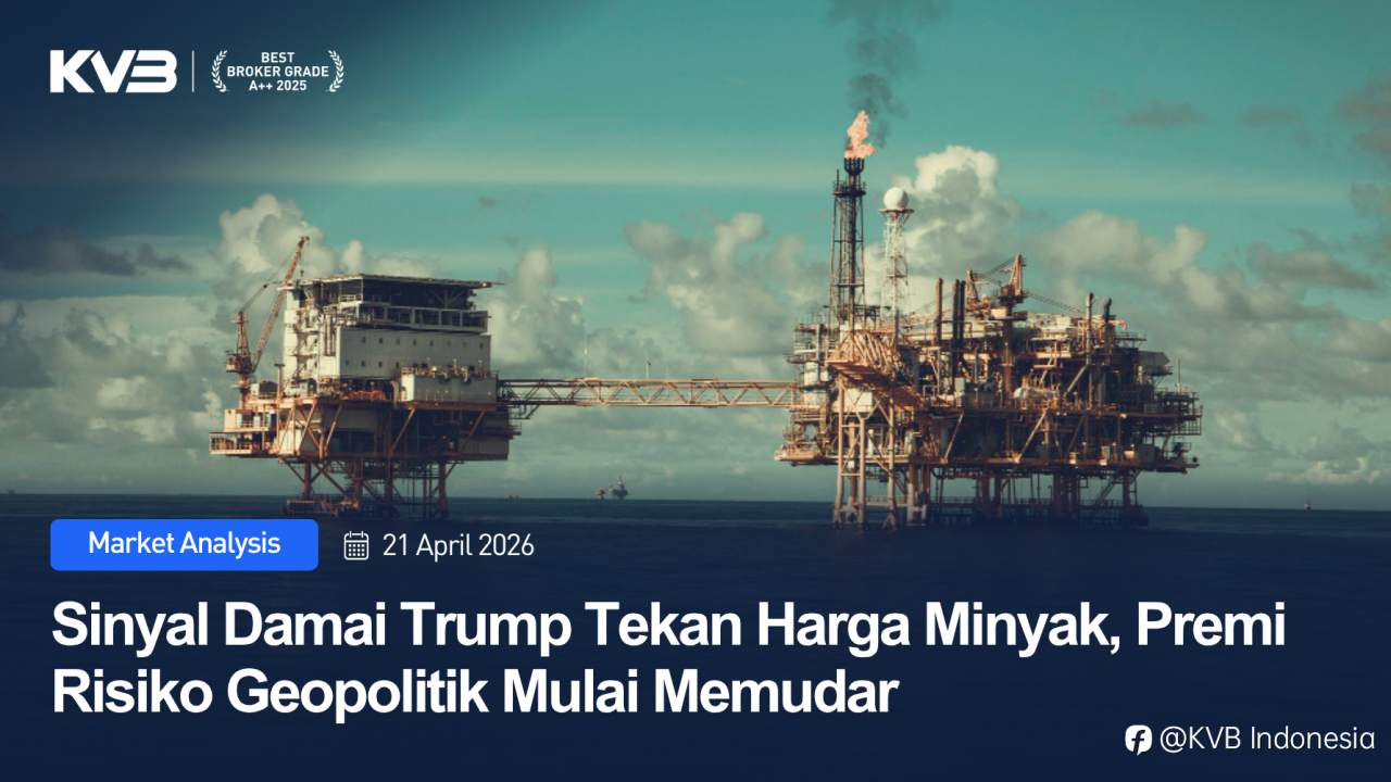 Sinyal Damai Trump Tekan Harga Minyak, Premi Risiko Geopolitik Mulai Memudar