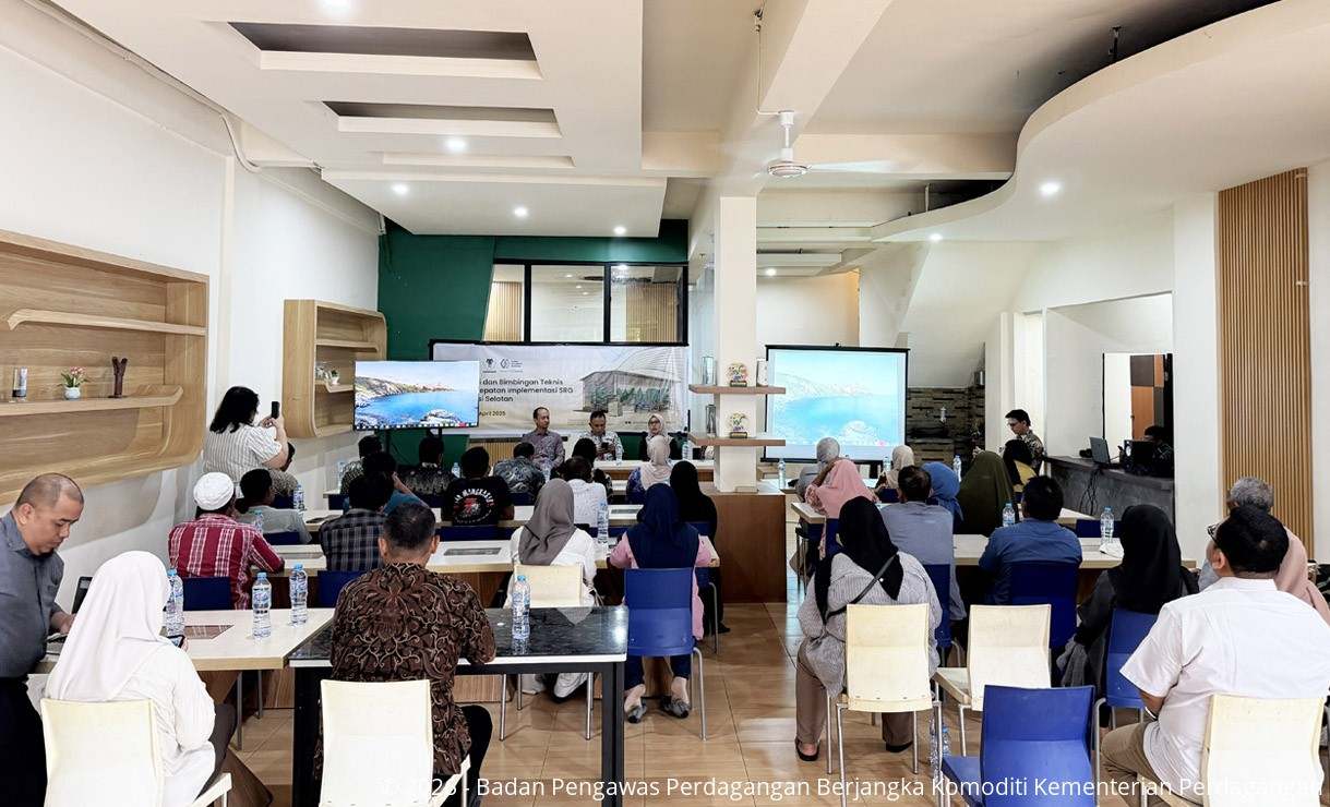 Bappebti Selenggarakan Bimbingan Teknis Sistem Resi Gudang (SRG) Bagi Pelaku Usaha Rumput Laut di Sulawesi Selatan