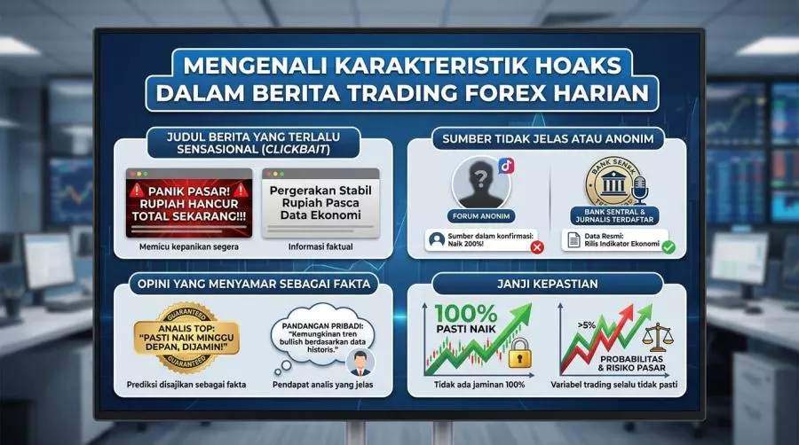 WASPADA HOAX FINANSIAL! INI CARA TEPAT KURASI BERITA FOREX TERPERCAYA UNTUK TRADING FOREX YANG OBJEKTIF