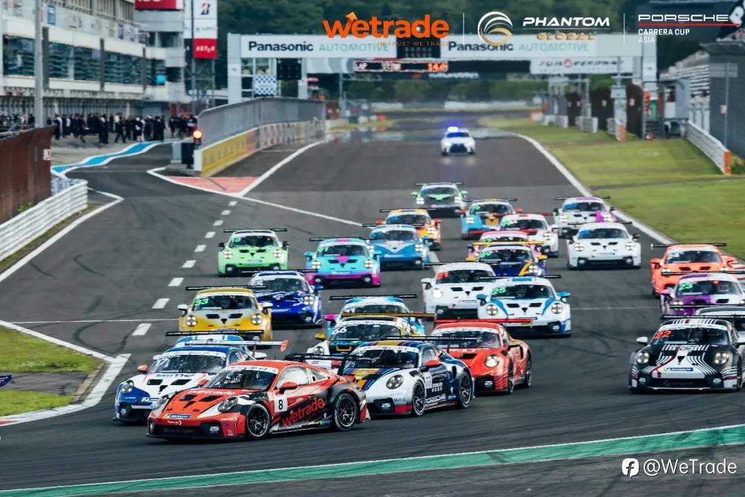 WeTrade 8 号赛车领跑富士站,持续霸榜 PCCA 争冠梯队