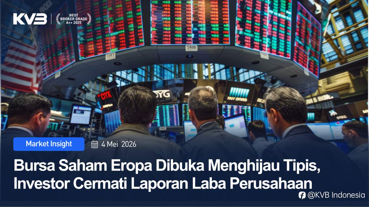 Bursa Saham Eropa Dibuka Menghijau Tipis, Investor Cermati Laporan Laba Perusahaan