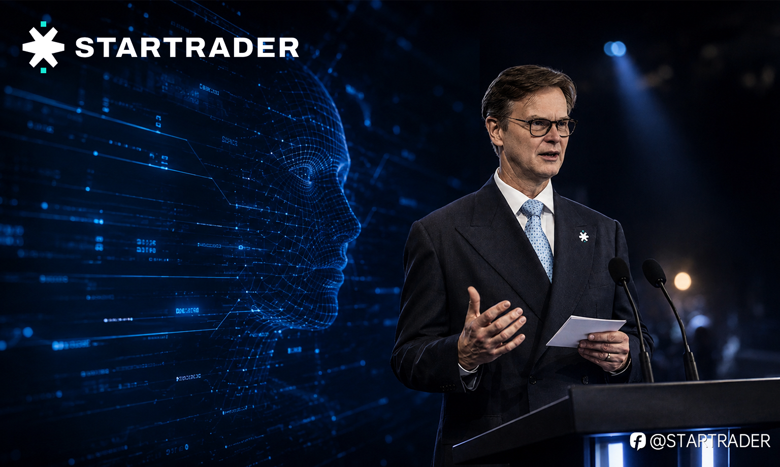 赋能青年教育聚焦AI Starter STARTRADER星迈首席执行官Peter Karsten先生在阿德莱德大学发表主题演讲
