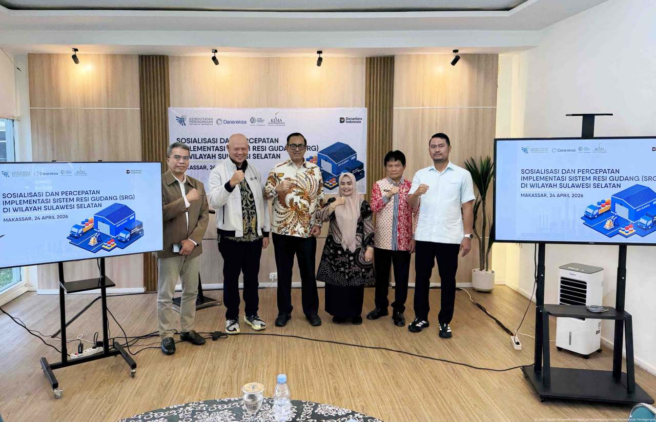 Bappebti Dorong Percepatan Implementasi Pengembangan Sistem Resi Gudang (SRG) di Sulawesi Selatan