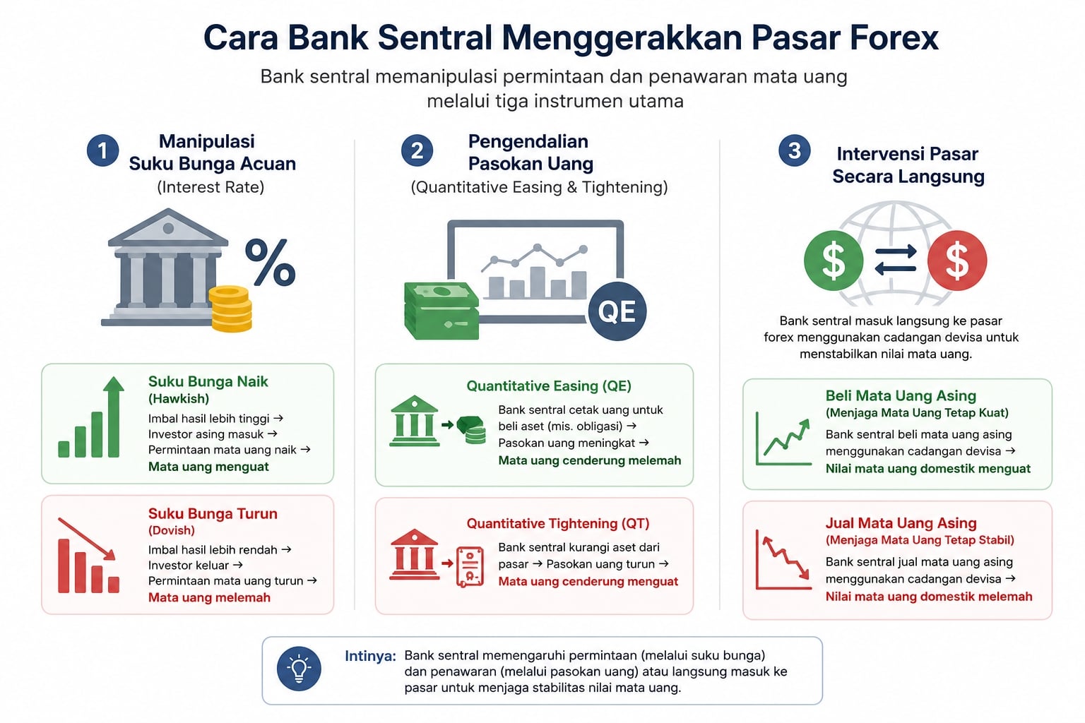 Mengenal Bank Sentral: Penggerak Utama di Balik Layar Pasar Forex