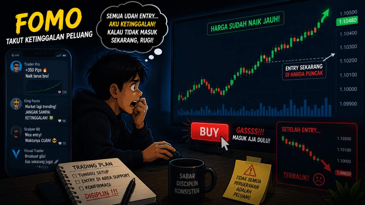 5 Emosi Trader Pemula dalam Forex dan Cara Mengatasinya