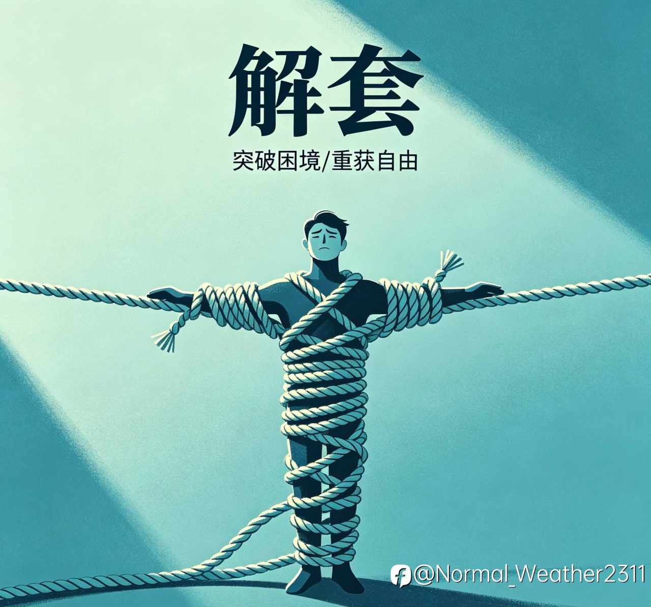 成功解套！