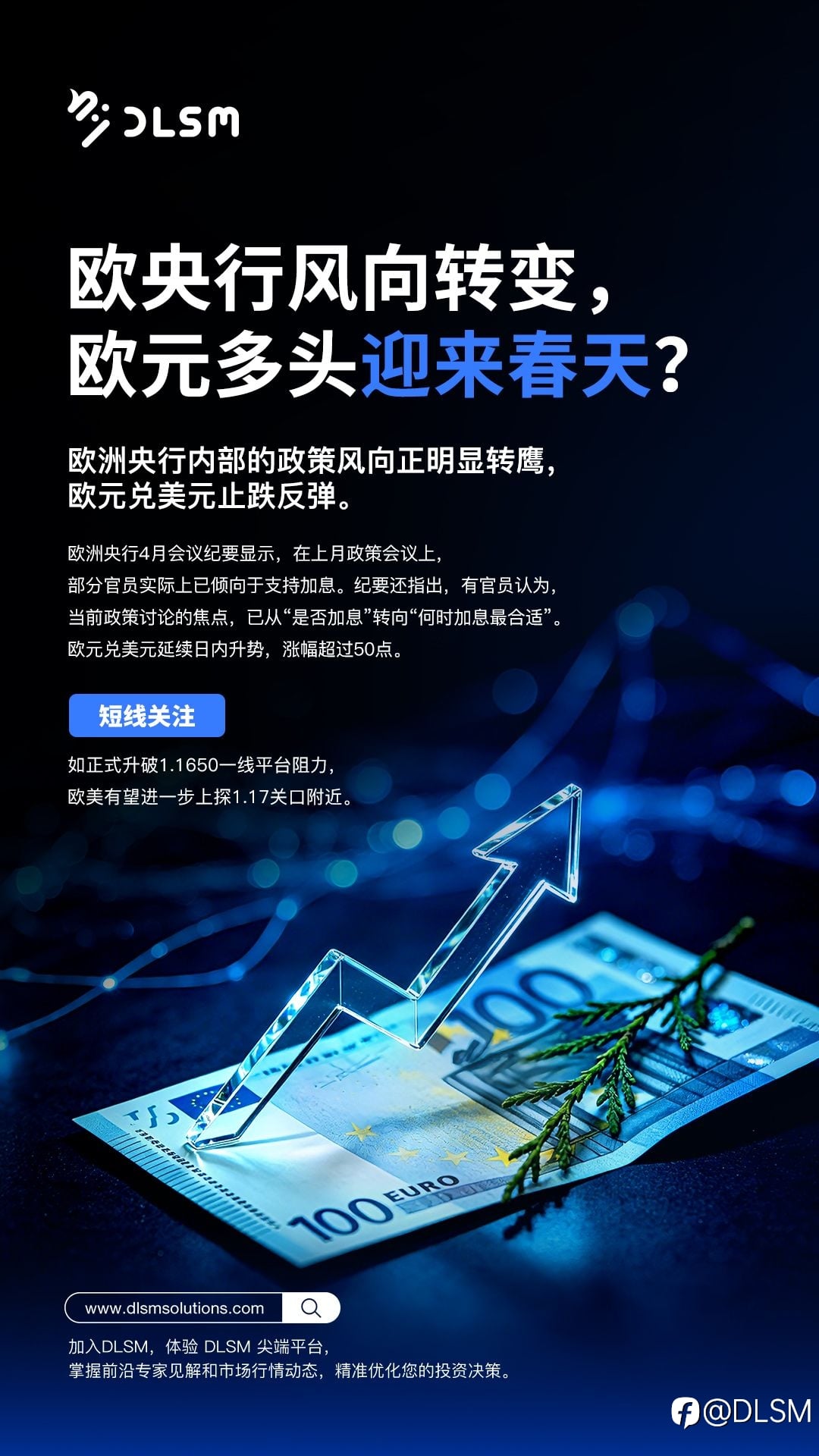热点：欧央行风向转变，欧元多头迎来春天？
